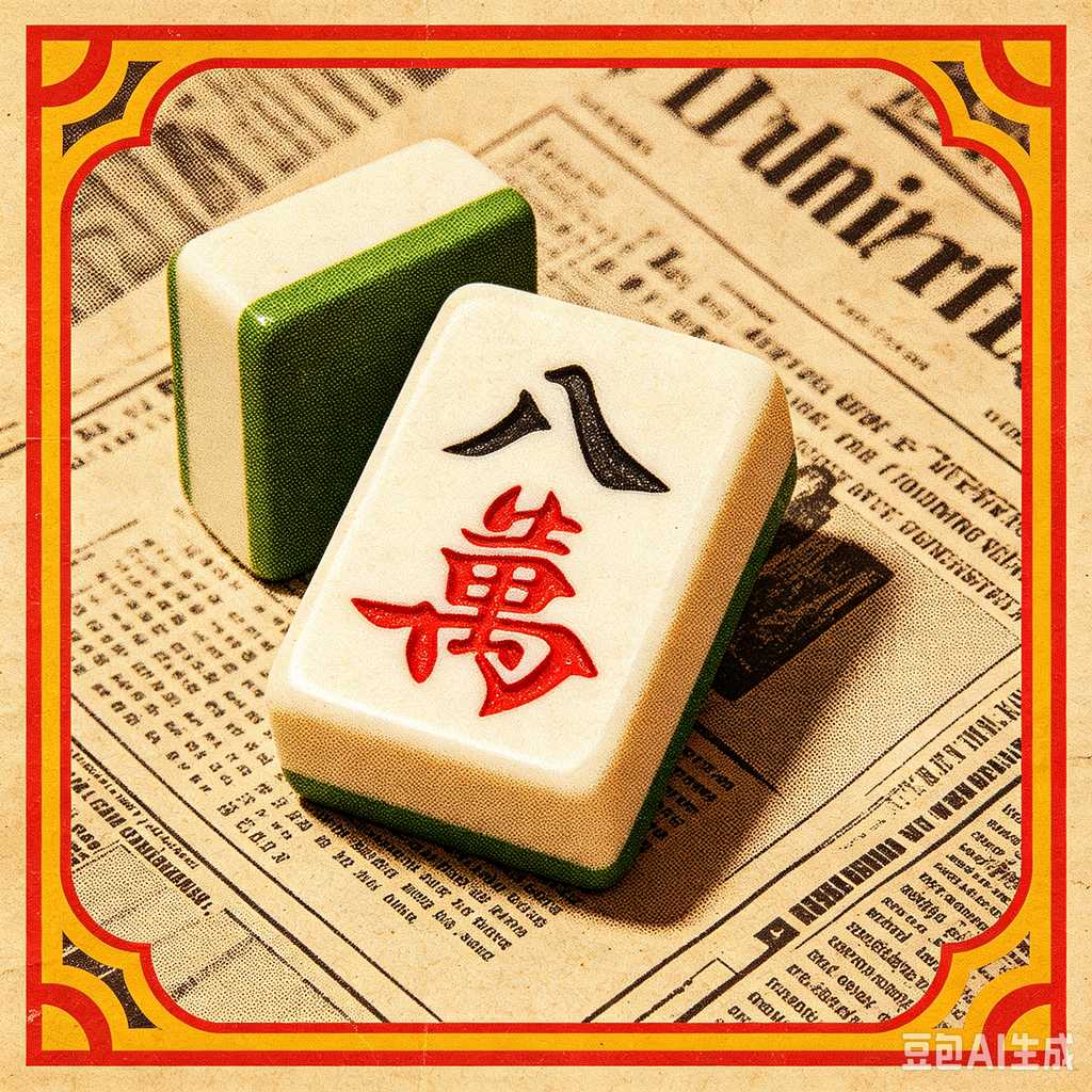 space saving mahjong game set