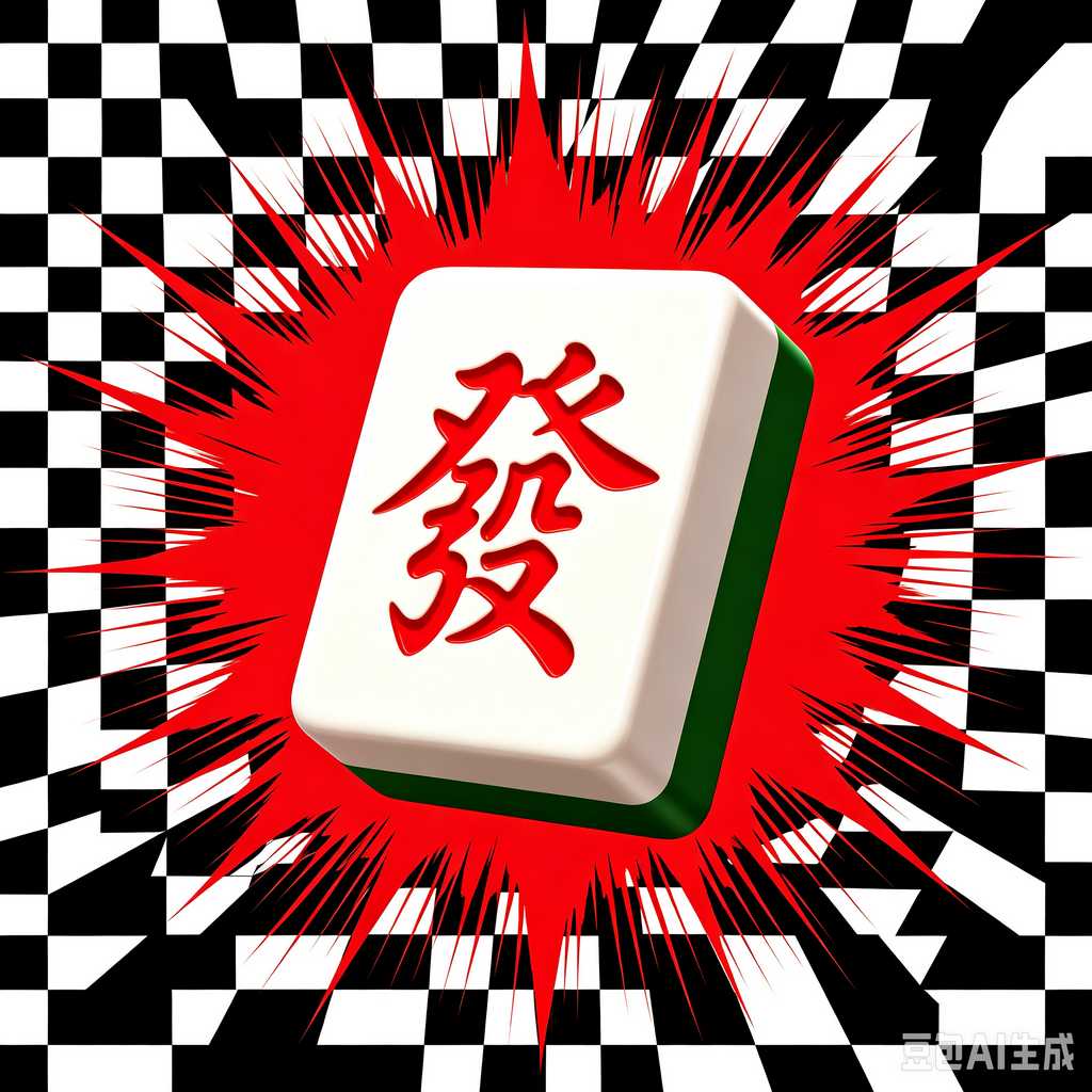 traditional oriental mahjong tiles